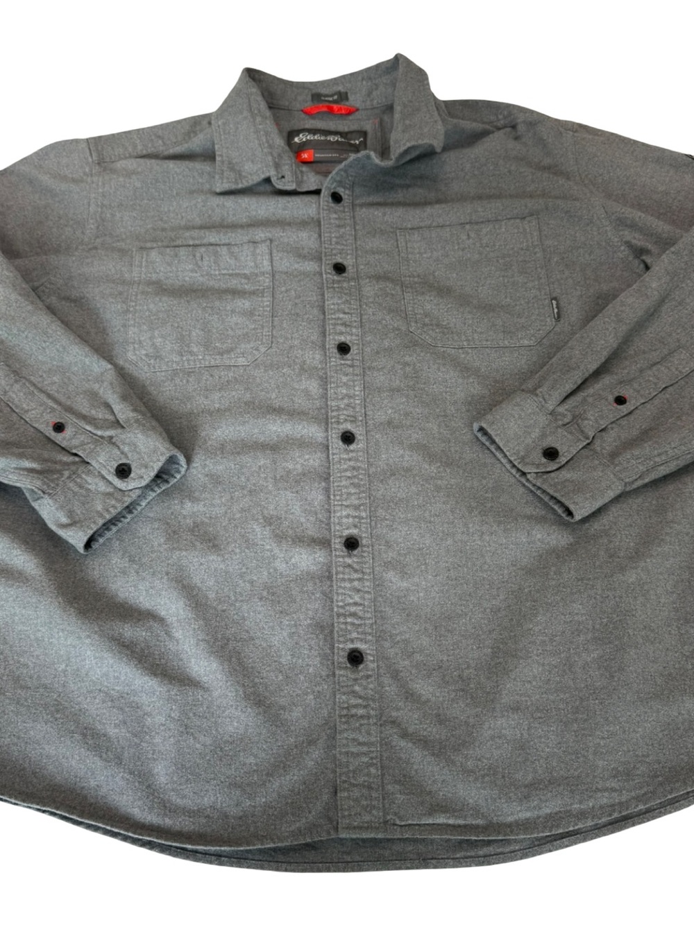 Eddie Bauer Mountain Ops Men’s 3XL Gray Outdoor Shirt Jacket